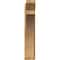Ekena Millwork Thorton Slat Rough Sawn Outlooker, Western Red Cedar, 8"W x 30"D x 42"H OUT08X30X42THR06RWR - alternate 3
